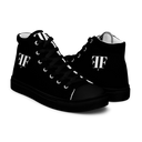 AIFFIA Logo BLK Out Short Men’s high top canvas shoes