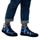 AIFFIA BLDG 1 BLK Men’s high top canvas shoes