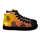 El Chapo Sunset Brunch BLK Men’s Black high top canvas shoes