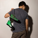 ABS Green Mic 1 BLK Men’s high top canvas shoes