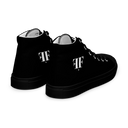 AIFFIA Logo BLK Out Short Men’s high top canvas shoes