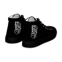 El Chapo BLK Out Men’s high top canvas shoes