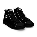 AIFFIA Logo BLK Out Short Men’s high top canvas shoes