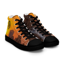 El Chapo Sunset Brunch BLK Men’s Black high top canvas shoes