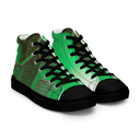 ABS Green Mic 1 BLK Men’s high top canvas shoes