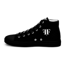 AIFFIA Logo BLK Out Short Men’s high top canvas shoes