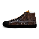 El Chapo Sunset Brunch BLK Men’s Black high top canvas shoes