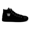 AIFFIA Logo BLK Out Short Men’s high top canvas shoes