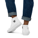 AIFFIA Logo WHT Out Short Men’s high top canvas shoes