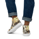 AIFFIA MOTHERLAND 1 WHT Men’s high top canvas shoes