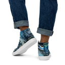 ABS MTM 1 WHT Men’s High top canvas shoes