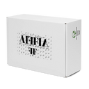 AIFFIA Logo WHT Out Short Men’s high top canvas shoes