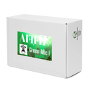 ABS Green Mic 1 WHT Men's Canvas High top canvas shoes