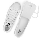 AIFFIA Logo WHT Out Short Men’s high top canvas shoes