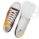 El Chapo Sunset Brunch WHT Men’s White high top canvas shoes