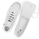 El Chapo White Out Men’s high top canvas shoes