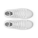 AIFFIA Logo WHT Out Short Men’s high top canvas shoes