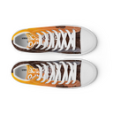 El Chapo Sunset Brunch WHT Men’s White high top canvas shoes