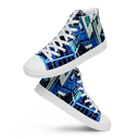 AIFFIA BLDG 1 WHT Men’s high top canvas shoes
