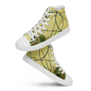 B&G Afghan Wire 1 WHT Men’s High top canvas shoes