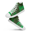ABS Green Mic 1 WHT Men's Canvas High top canvas shoes