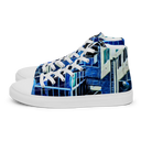 AIFFIA BLDG 1 WHT Men’s high top canvas shoes