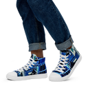 AIFFIA BLDG 1 WHT Men’s high top canvas shoes