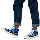 AIFFIA BLDG 1 WHT Men’s high top canvas shoes