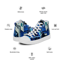 AIFFIA BLDG 1 WHT Men’s high top canvas shoes