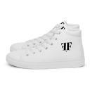 AIFFIA Logo WHT Out Short Men’s high top canvas shoes