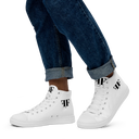 AIFFIA Logo WHT Out Short Men’s high top canvas shoes