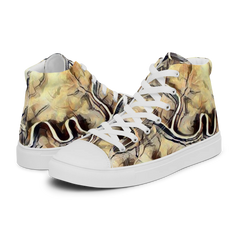 AIFFIA MOTHERLAND 1 WHT Men’s high top canvas shoes