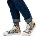 AIFFIA MOTHERLAND 1 WHT Men’s high top canvas shoes