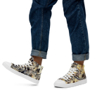 AIFFIA MOTHERLAND 1 WHT Men’s high top canvas shoes