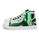 AIFFIA POKA 1 WHT Men’s high top canvas shoes