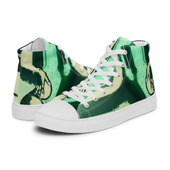 AIFFIA POKA 1 WHT Men’s high top canvas shoes