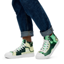 AIFFIA POKA 1 WHT Men’s high top canvas shoes