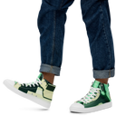 AIFFIA POKA 1 WHT Men’s high top canvas shoes