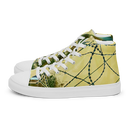 B&G Afghan Wire 1 WHT Men’s High top canvas shoes