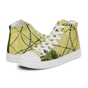 B&G Afghan Wire 1 WHT Men’s High top canvas shoes