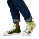 B&G Afghan Wire 1 WHT Men’s High top canvas shoes