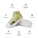 B&G Afghan Wire 1 WHT Men’s High top canvas shoes