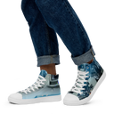 ABS MTM 1 WHT Men’s High top canvas shoes