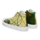 B&G Afghan Wire 1 WHT Men’s High top canvas shoes