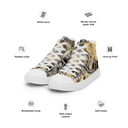AIFFIA MOTHERLAND 1 WHT Men’s high top canvas shoes