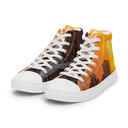 El Chapo Sunset Brunch WHT Men’s White high top canvas shoes