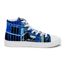 AIFFIA BLDG 1 WHT Men’s high top canvas shoes