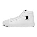 AIFFIA Logo WHT Out Short Men’s high top canvas shoes