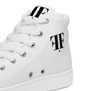 AIFFIA Logo WHT Out Short Men’s high top canvas shoes