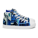 AIFFIA BLDG 1 WHT Men’s high top canvas shoes